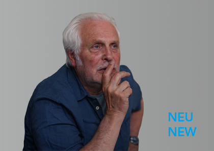 Johannes Schmoelling nachdenklich – symbolisch für 